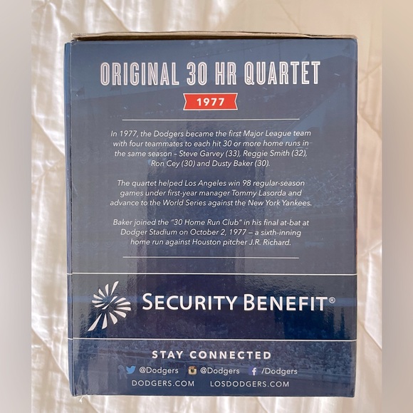 LA Dodgers ‘77 Original 30HR Quartet Figurines - Picture 8 of 8